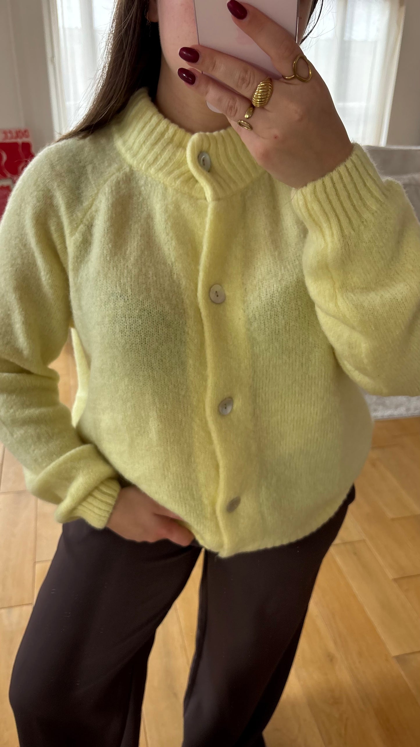 Pull Zoé - Jaune