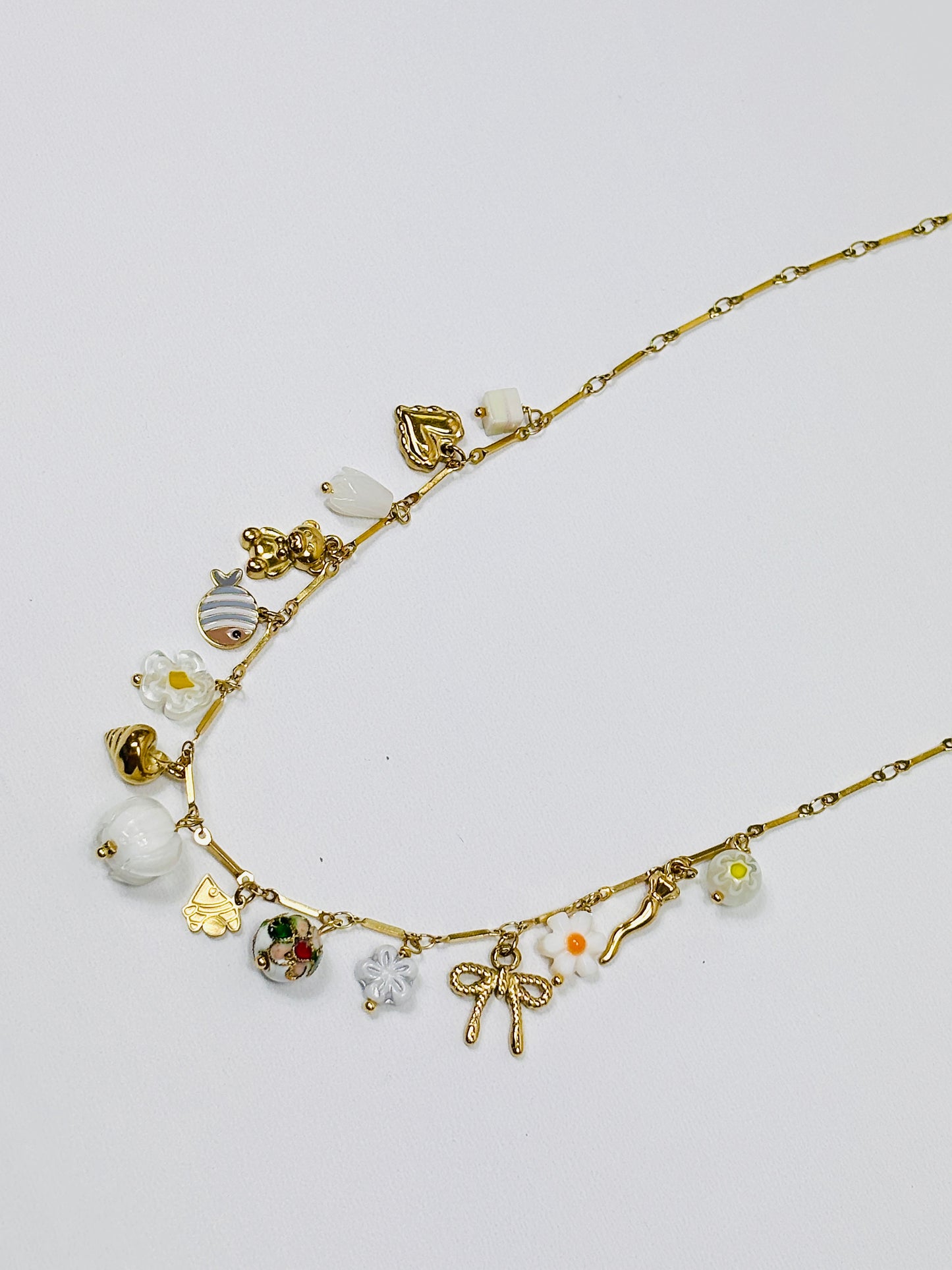 Collier Lisa - Blanc
