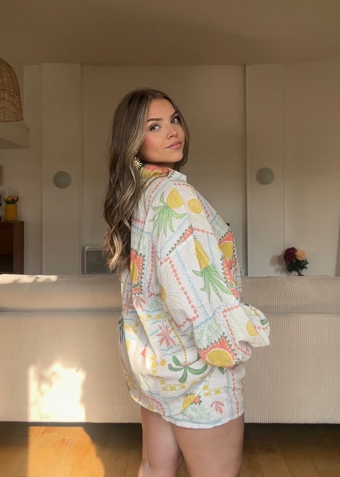 Chemise Ananas