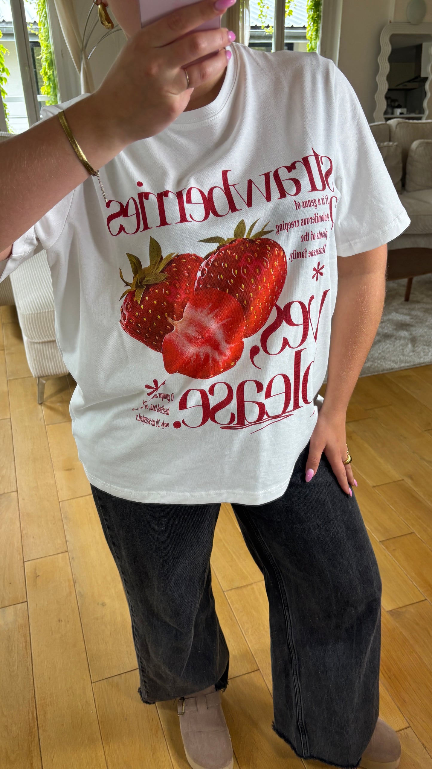 Tee-shirt fraise