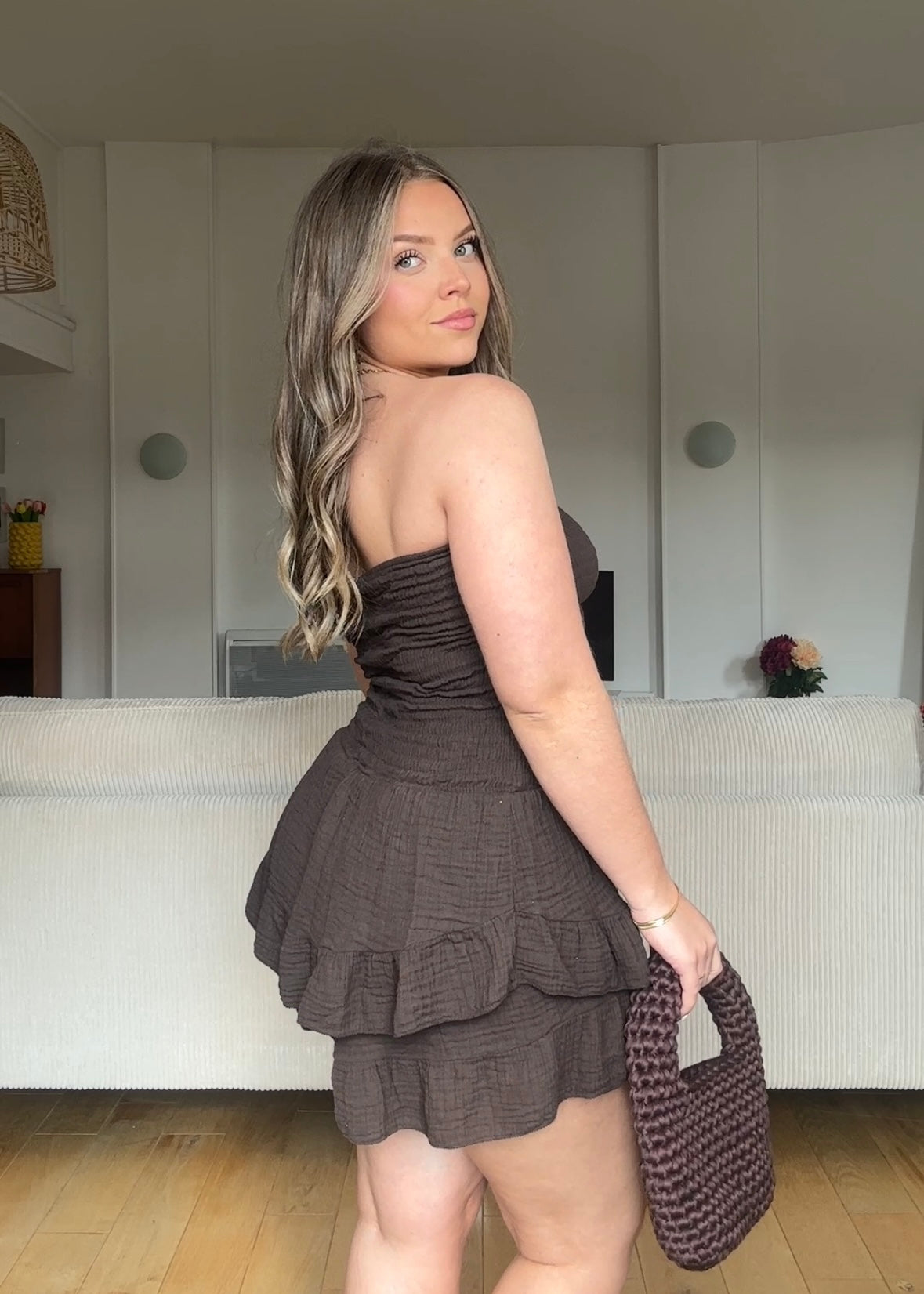 Combishort Julie - Chocolat