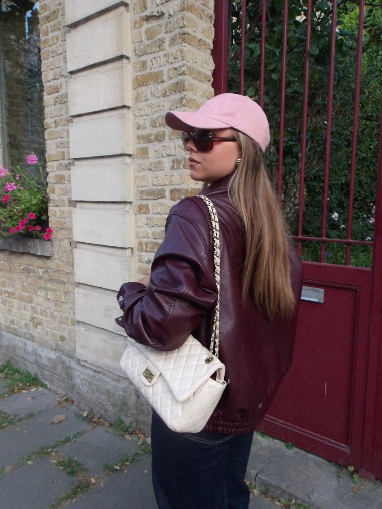 Blouson Burgandy