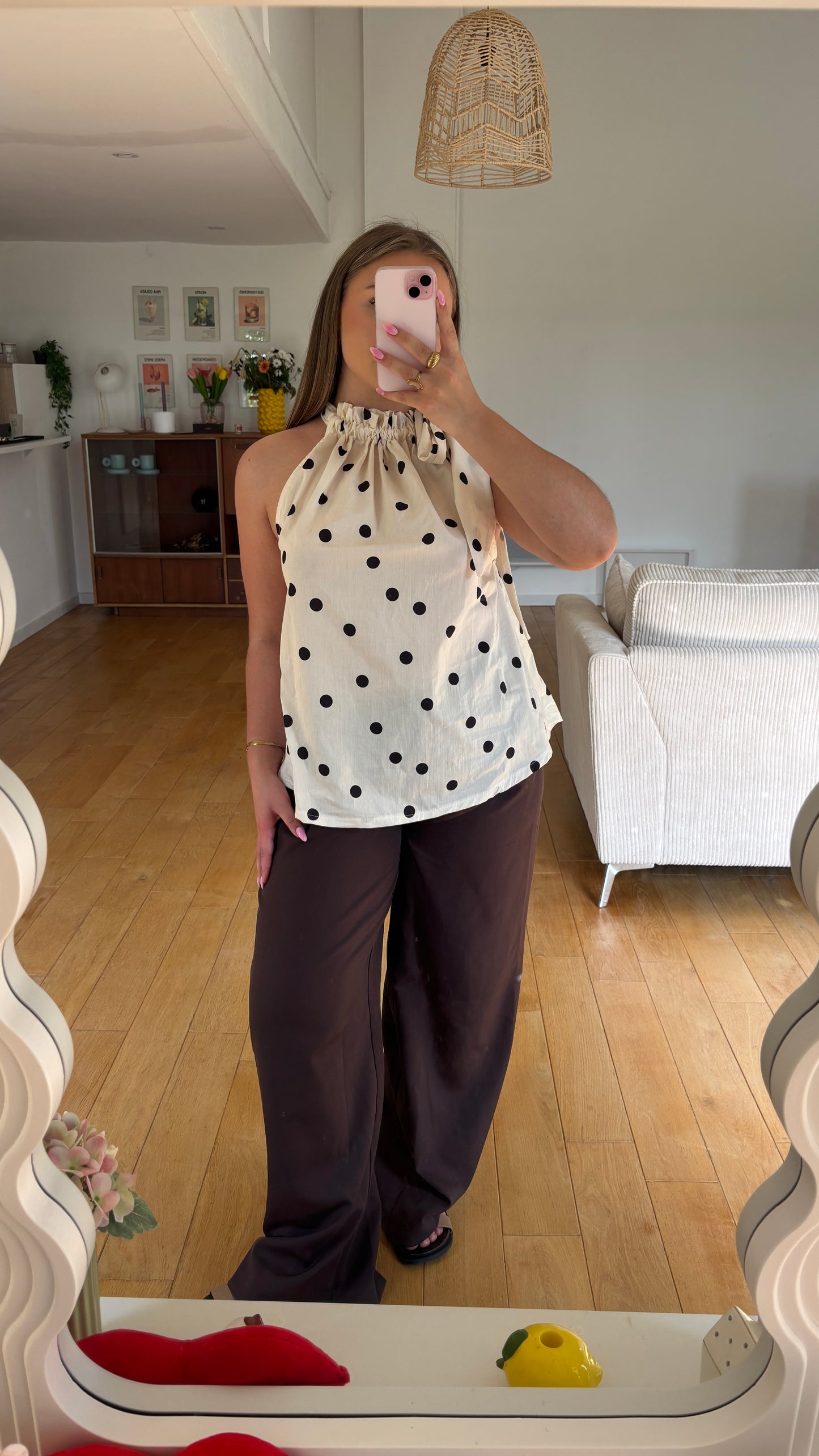 Top pois blanc