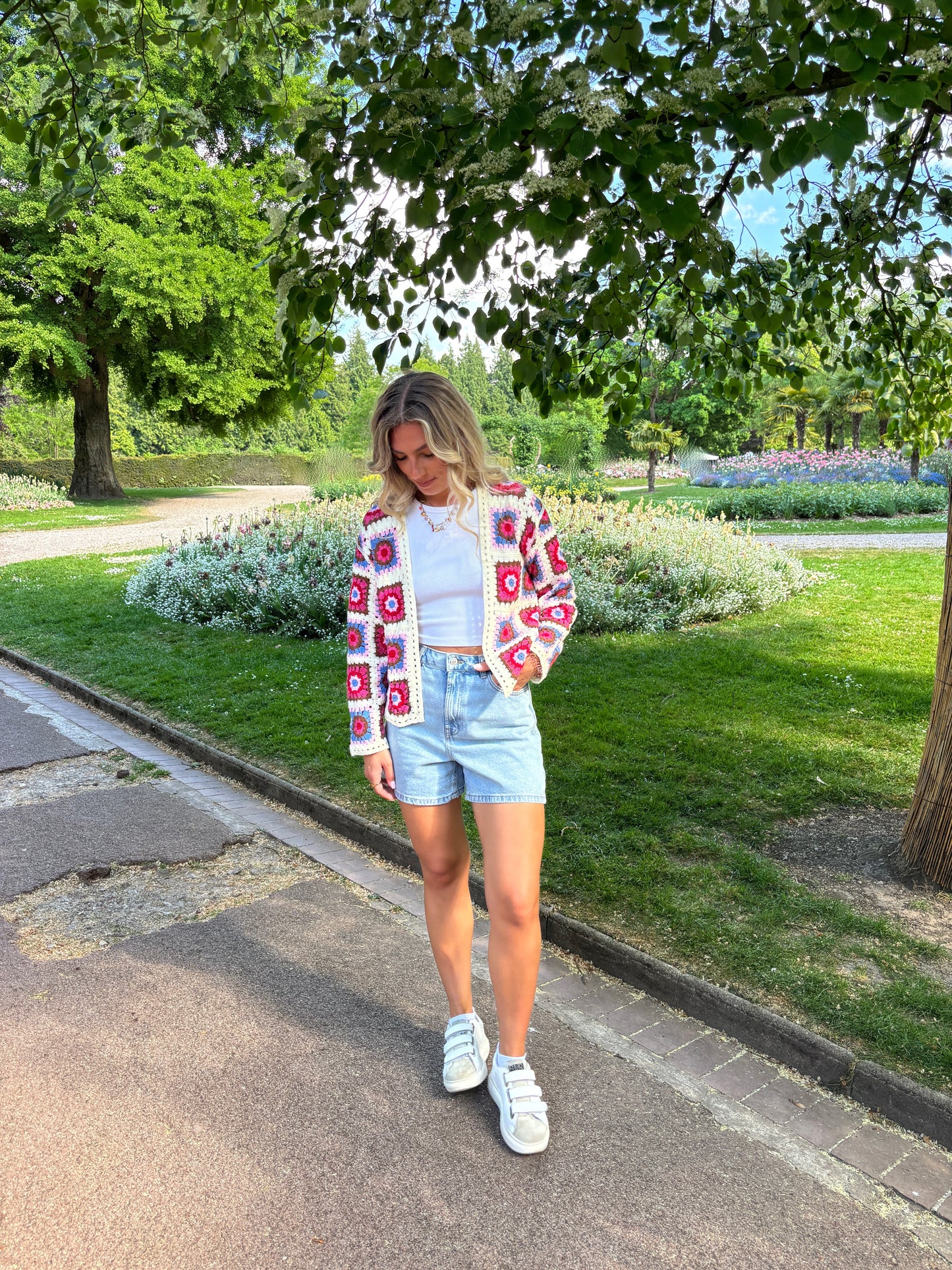 Gilet crochet Eléa