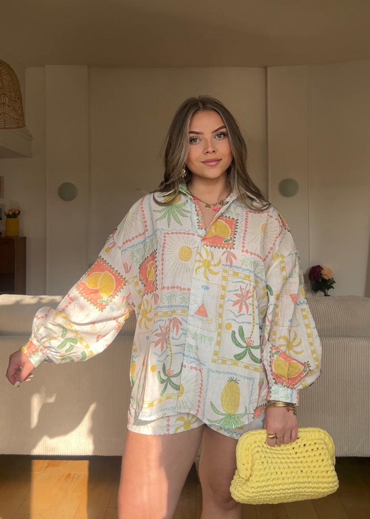 Chemise Ananas