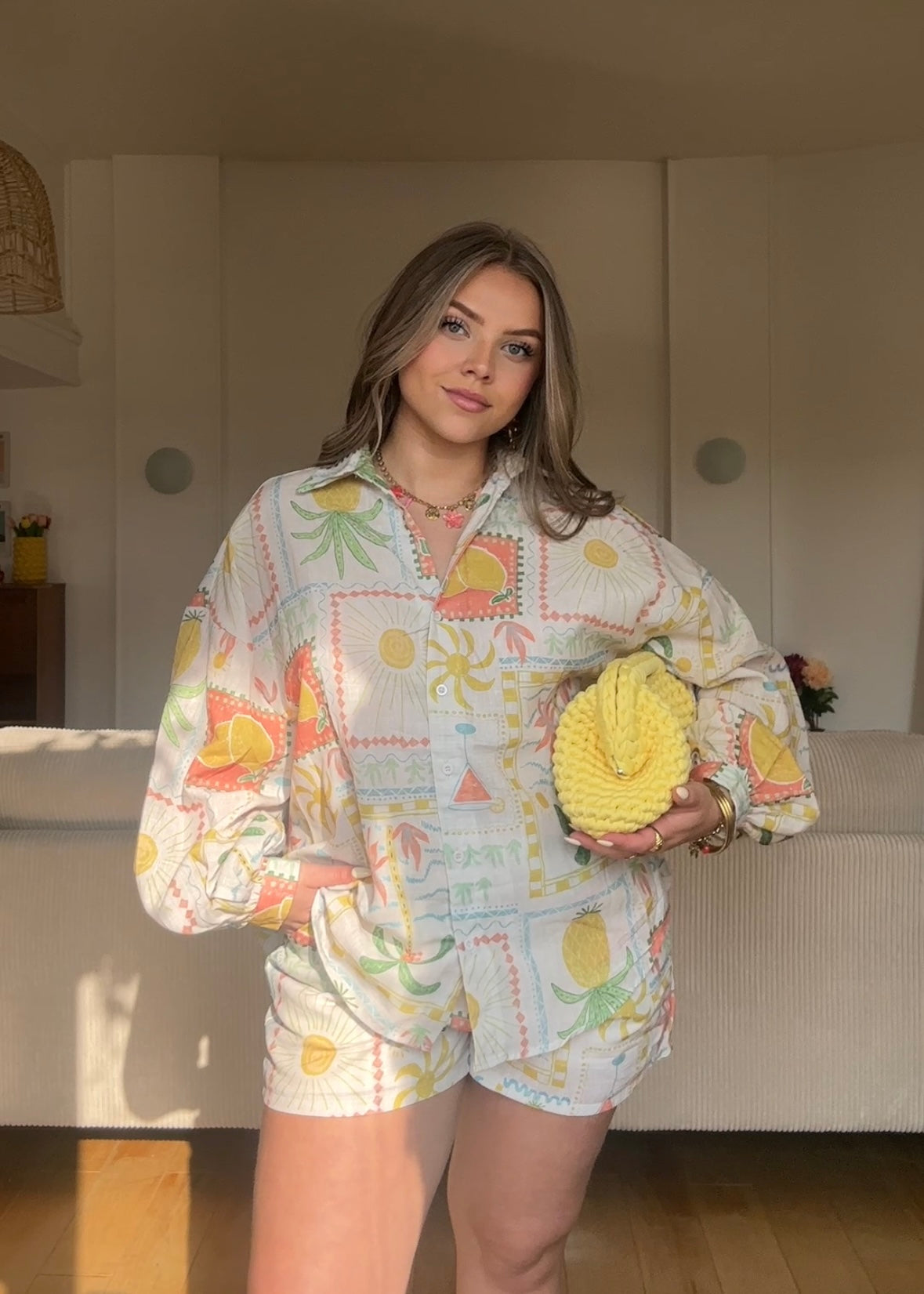Chemise Ananas