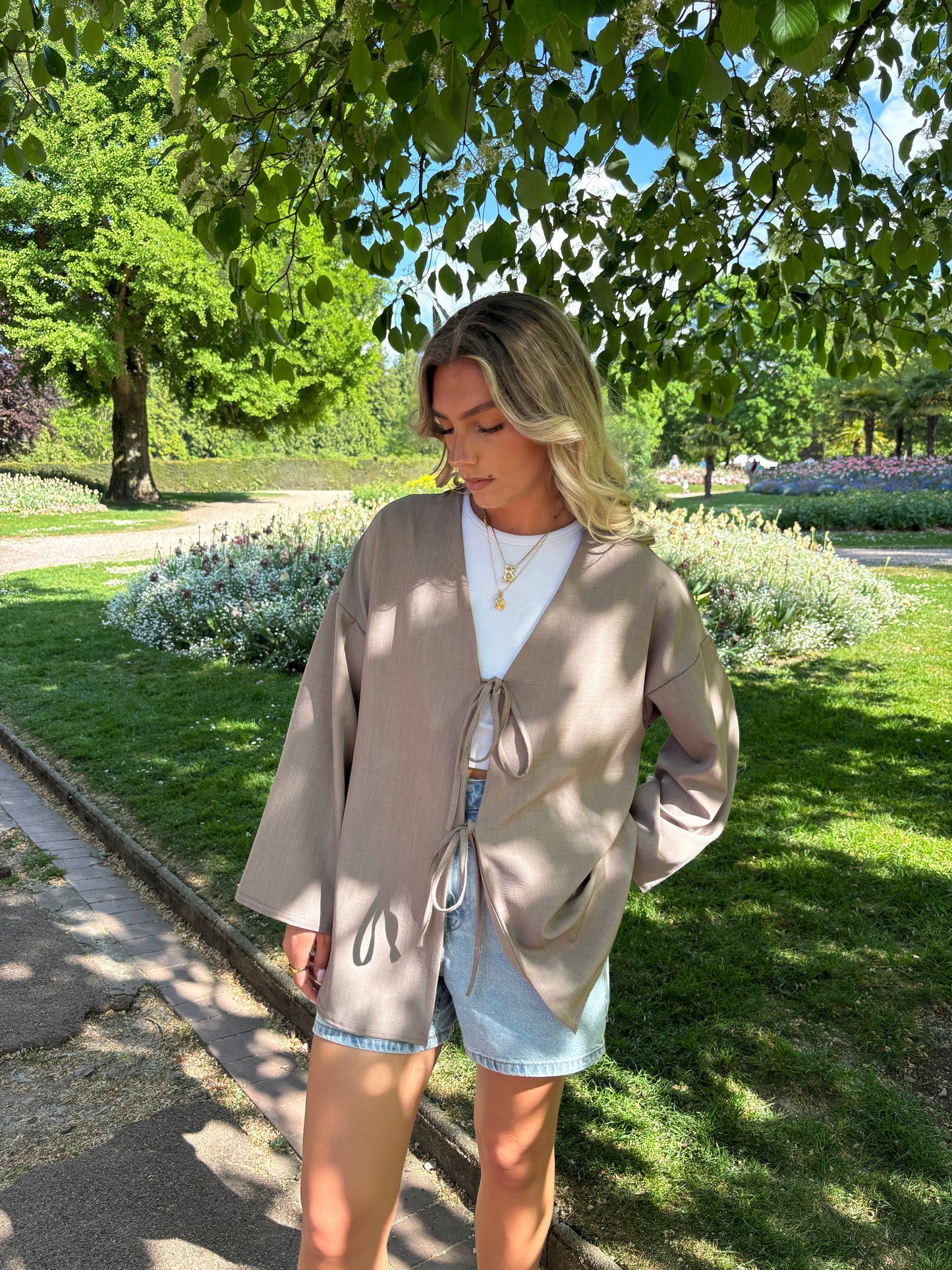 Veste Alba - Taupe