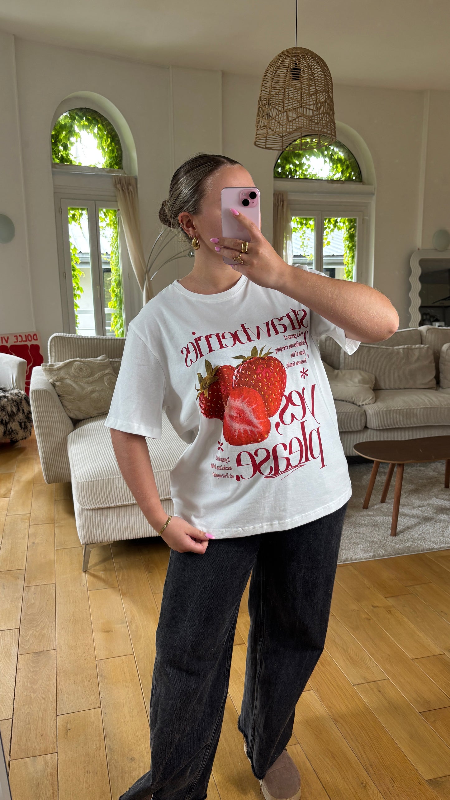 Tee-shirt fraise