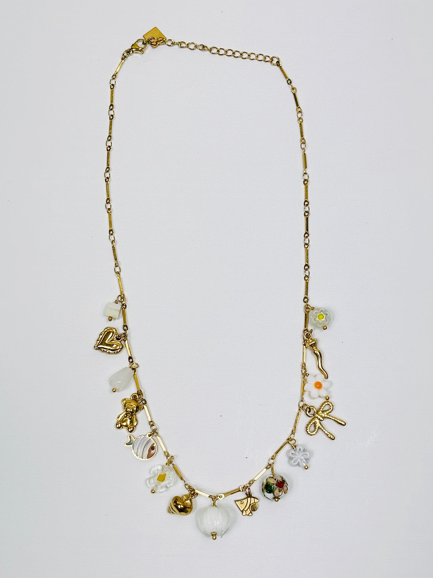 Collier Lisa - Blanc