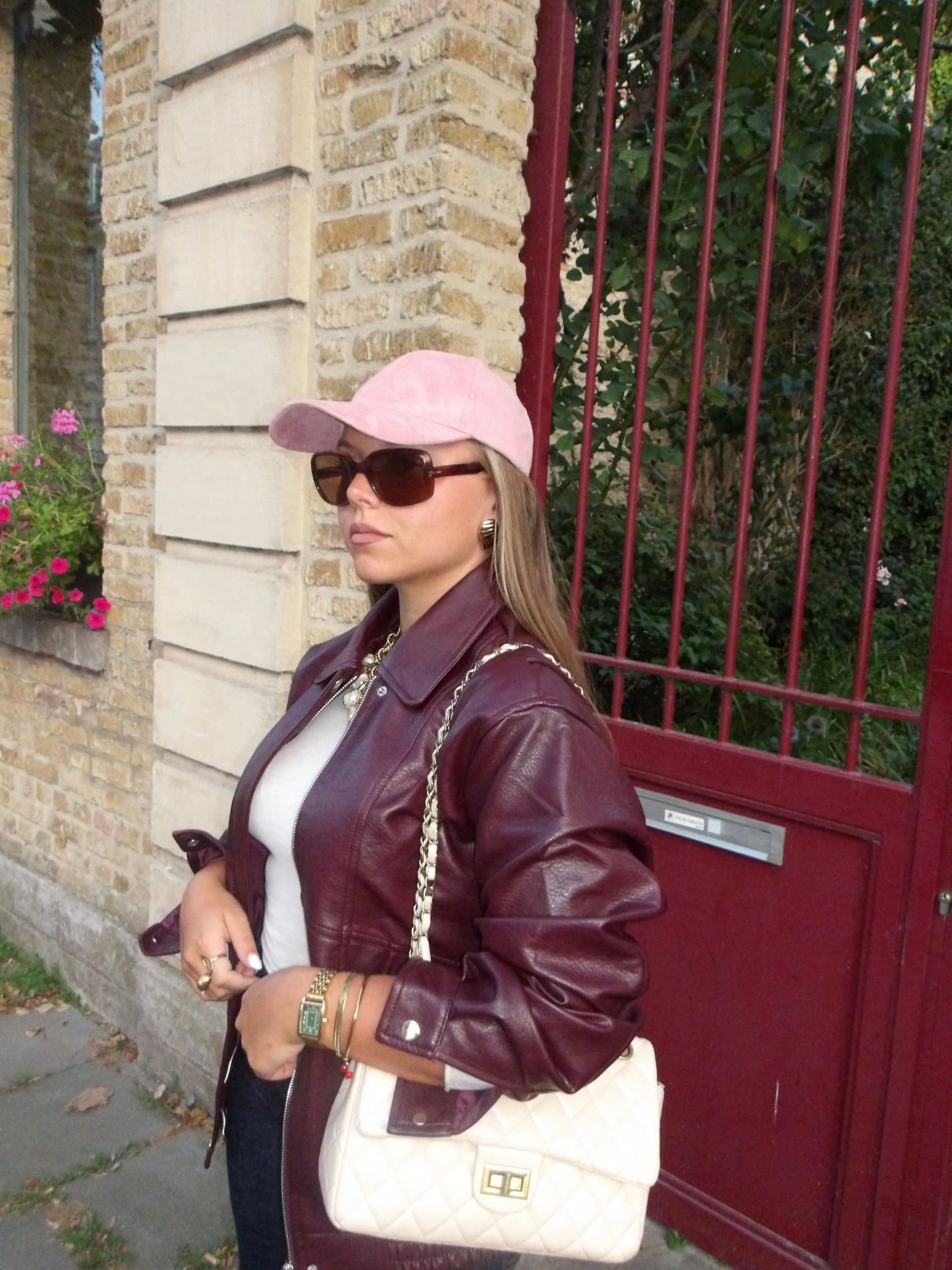 Blouson Burgandy