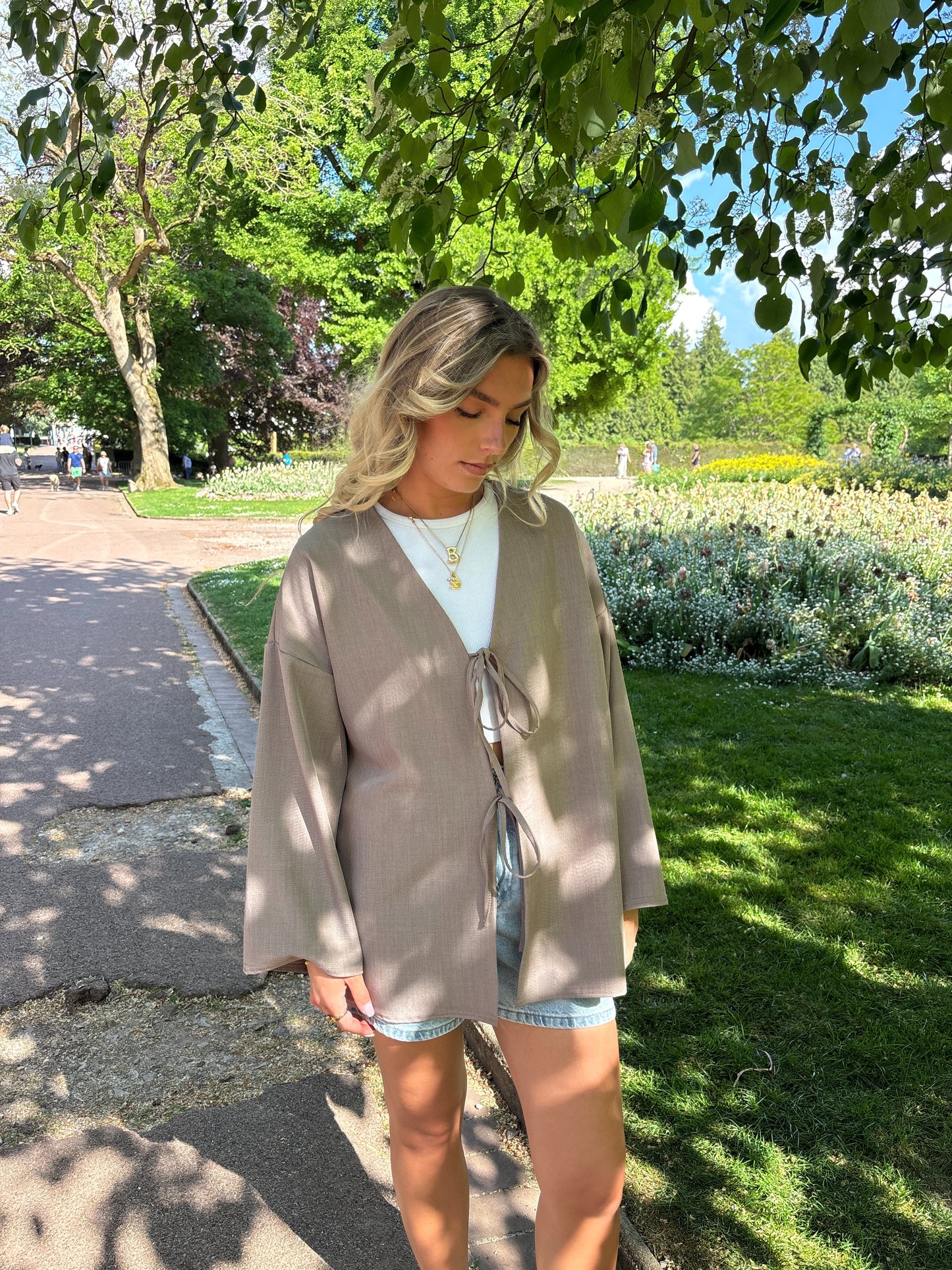 Veste Alba - Taupe