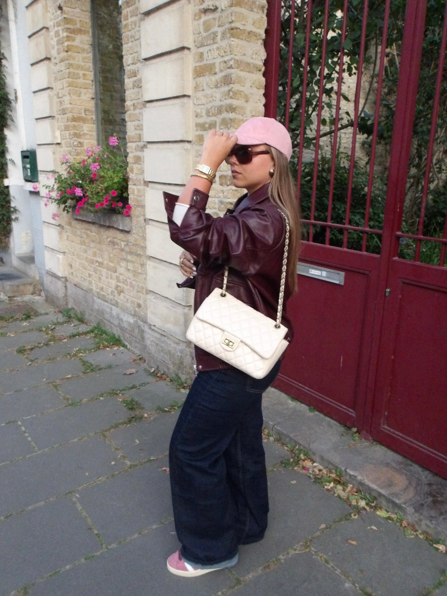 Blouson Burgandy