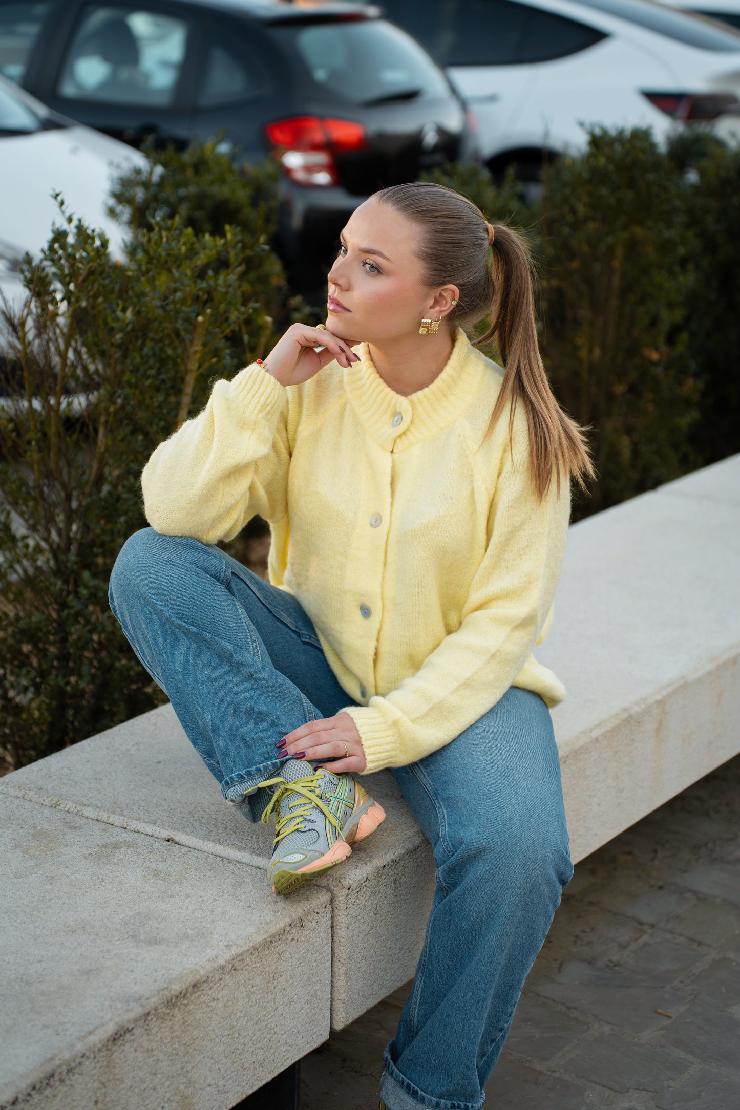 Pull Zoé - Jaune