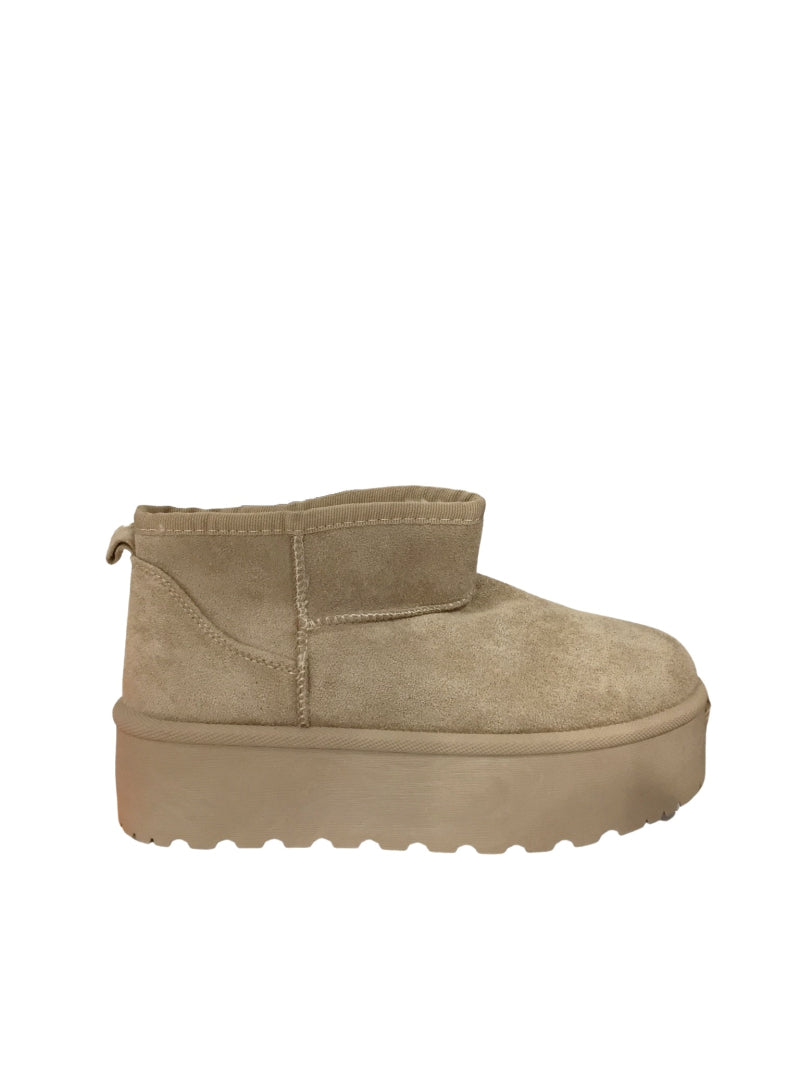 Bottines beige