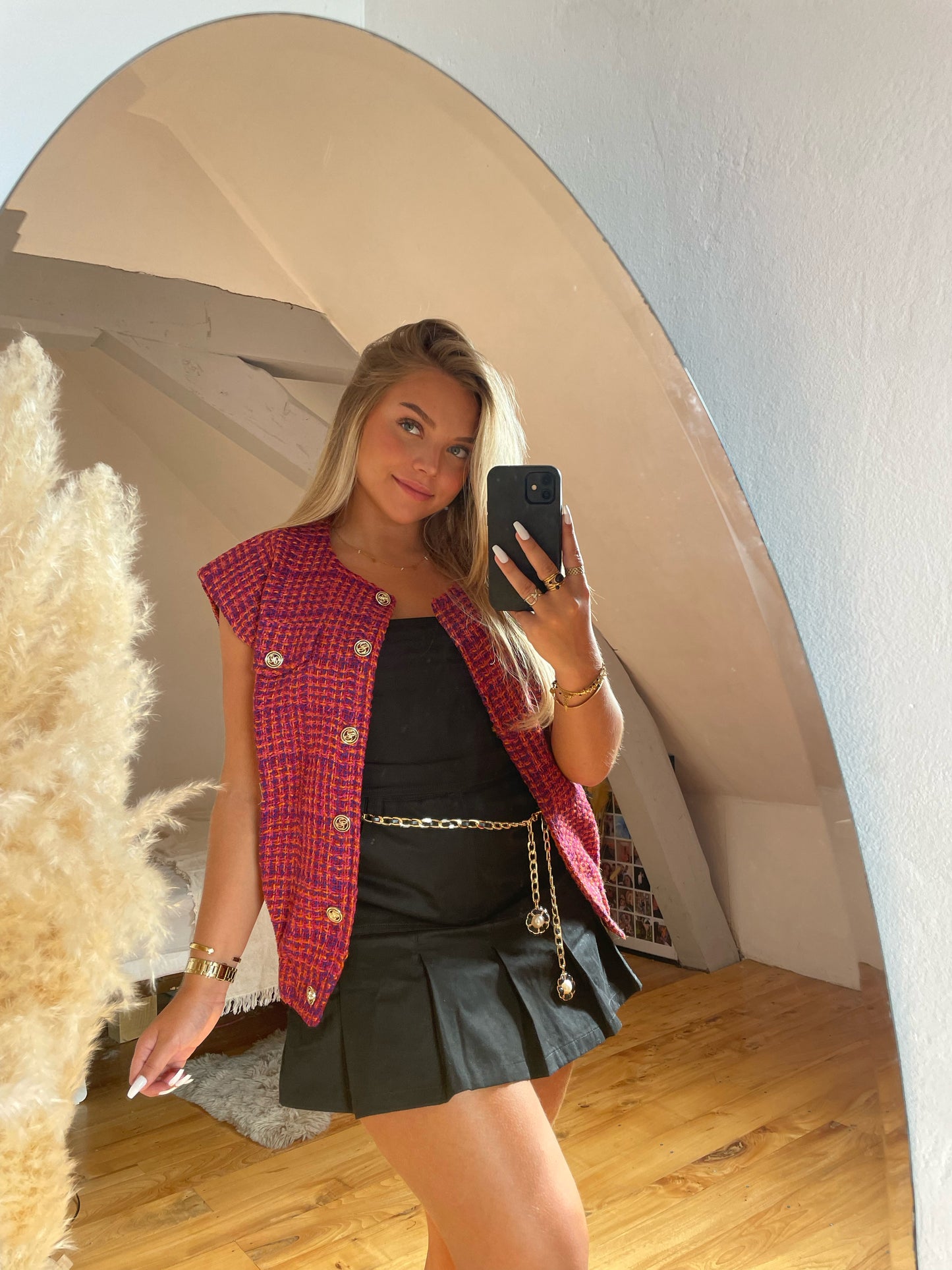 Ceinture chaine noir