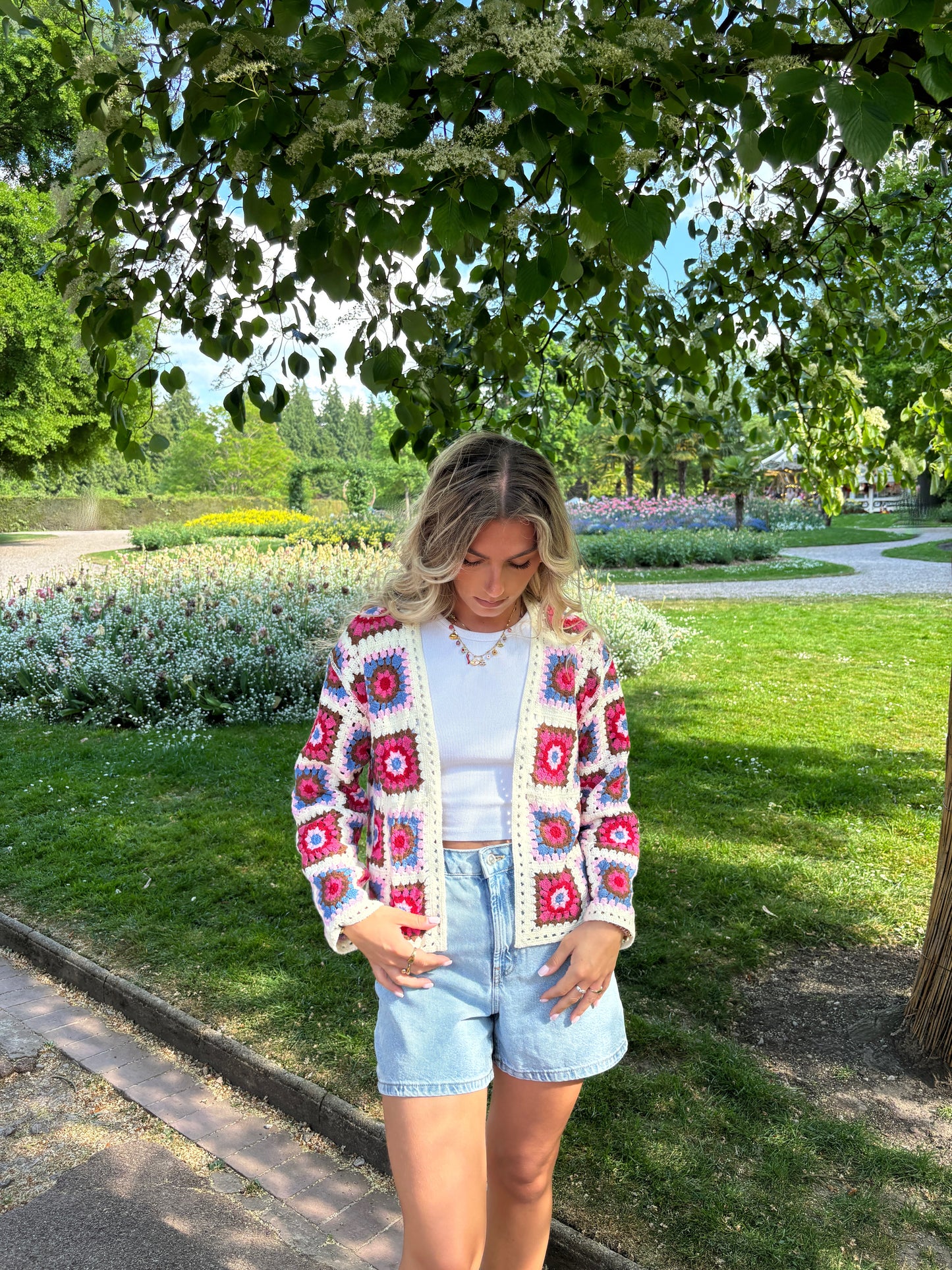 Gilet crochet Eléa