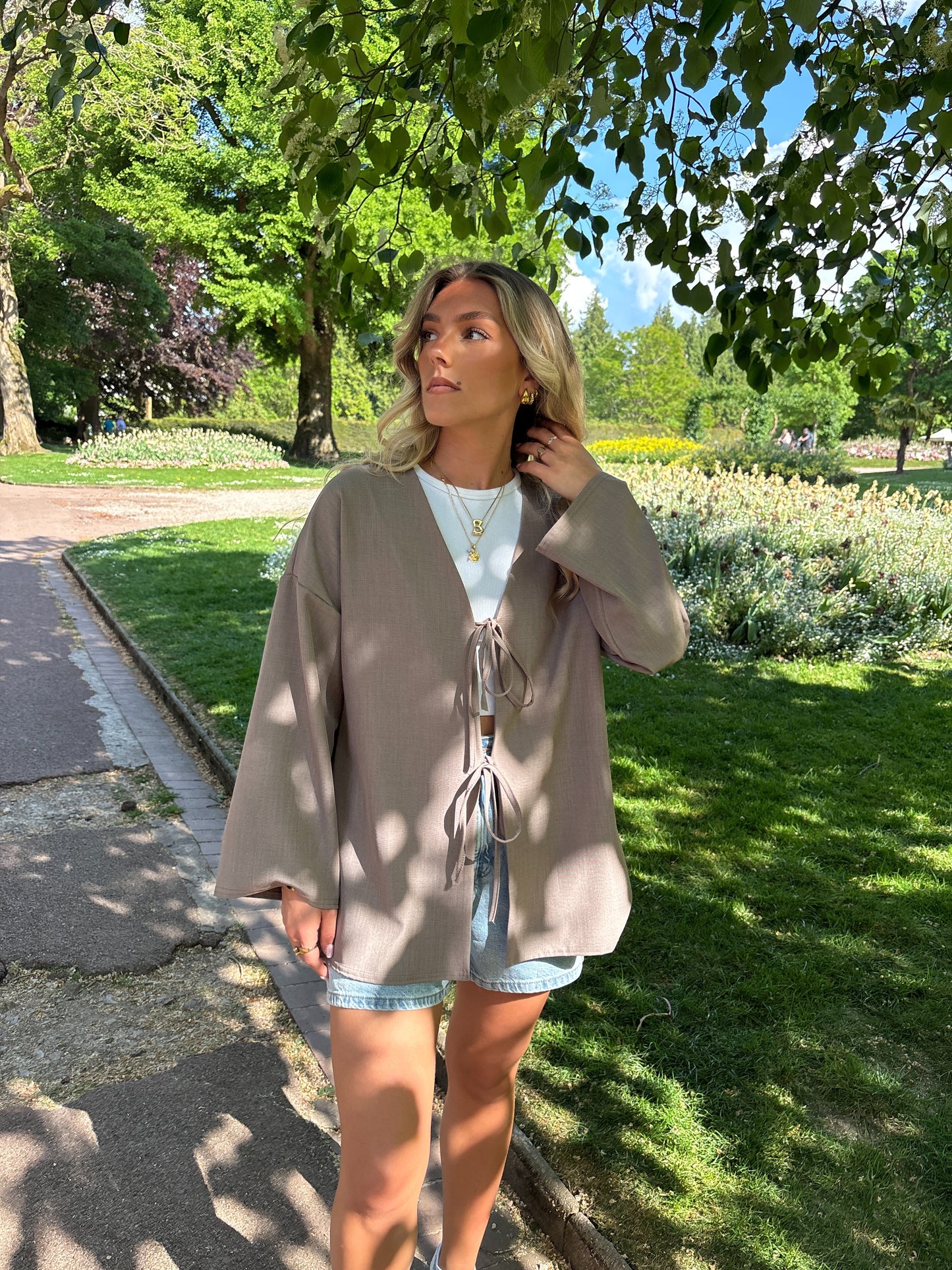 Veste Alba - Taupe
