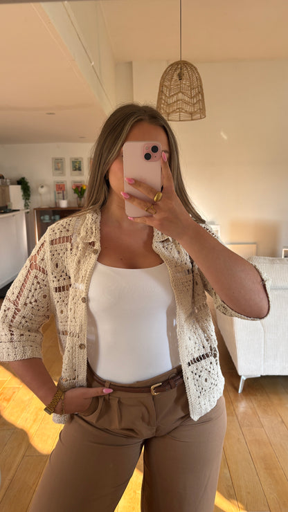 gilet crochet