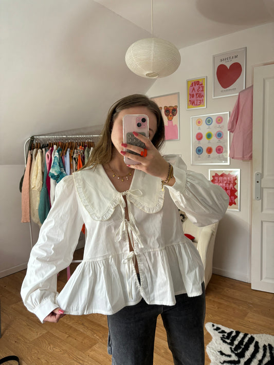 Blouse Claudine - Blanche