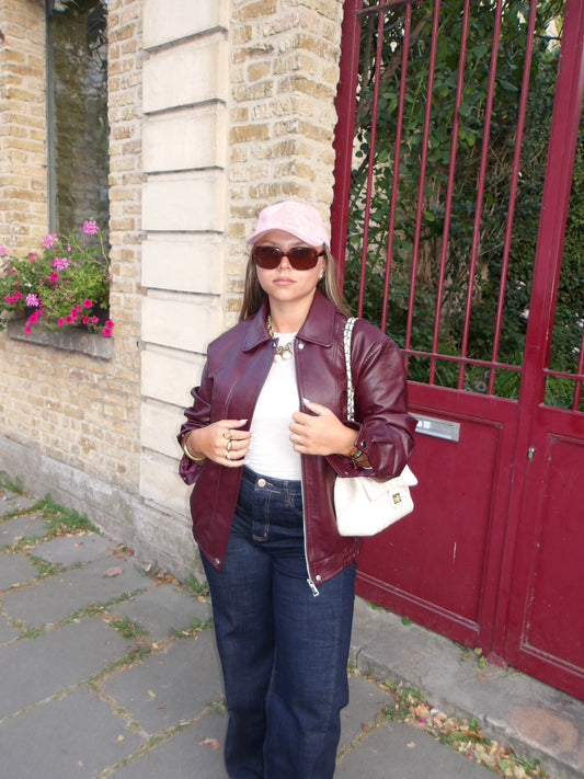 Blouson Burgandy