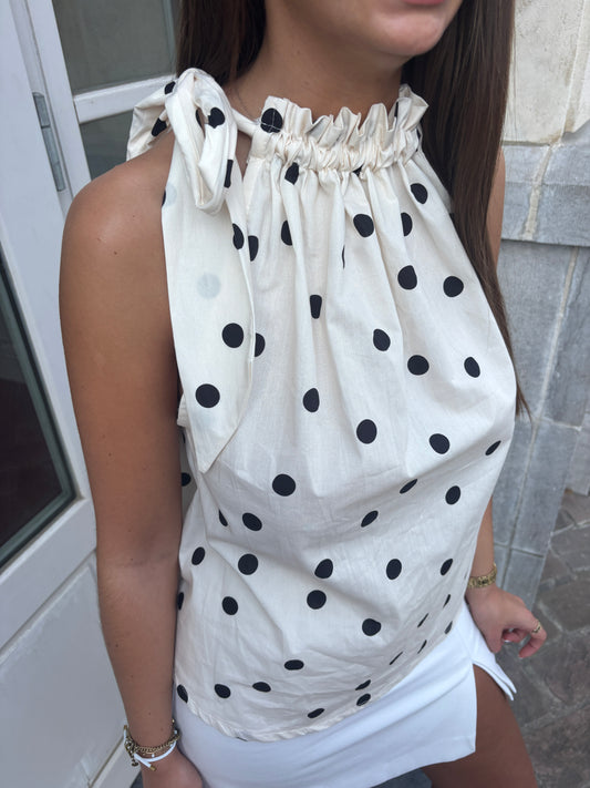 Top pois blanc
